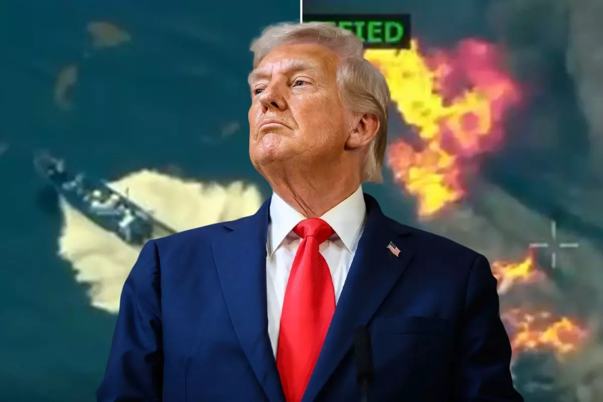 Trump uyuşturucu taşıyan tekneyi vurduklarını açıkladı: 3 narko-teröristi öldürdük