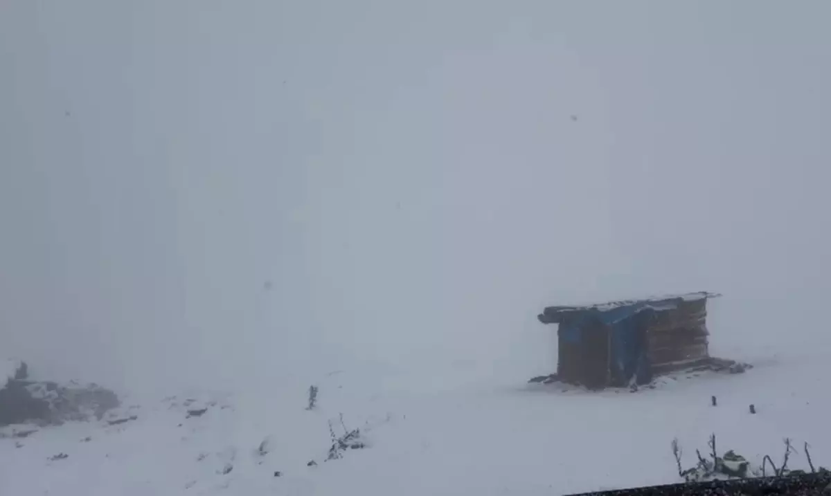 Ardahan'da Kar Yağışı Etkili Oldu