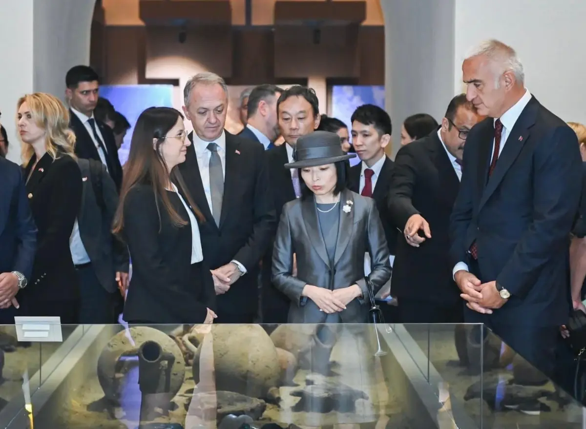 Bakan Ersoy'dan Japon Prenses Akiko'ya Teşekkür