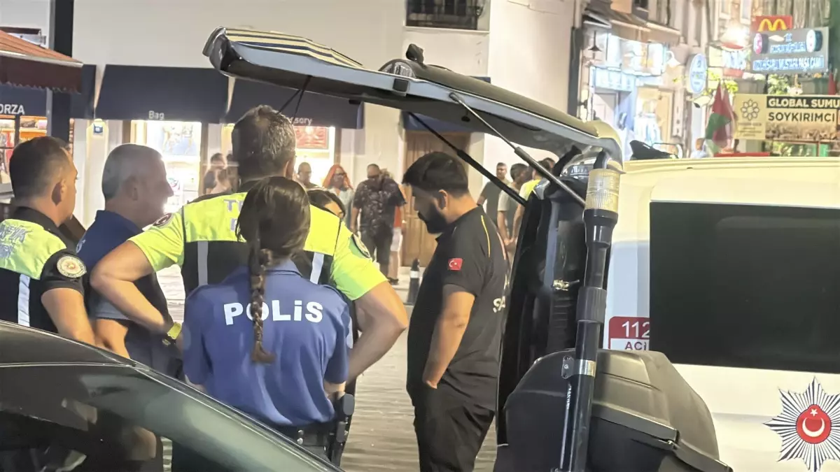 Bodrum'da Hesap Ödemeden Kaçan Şüpheliler Silah Çekti