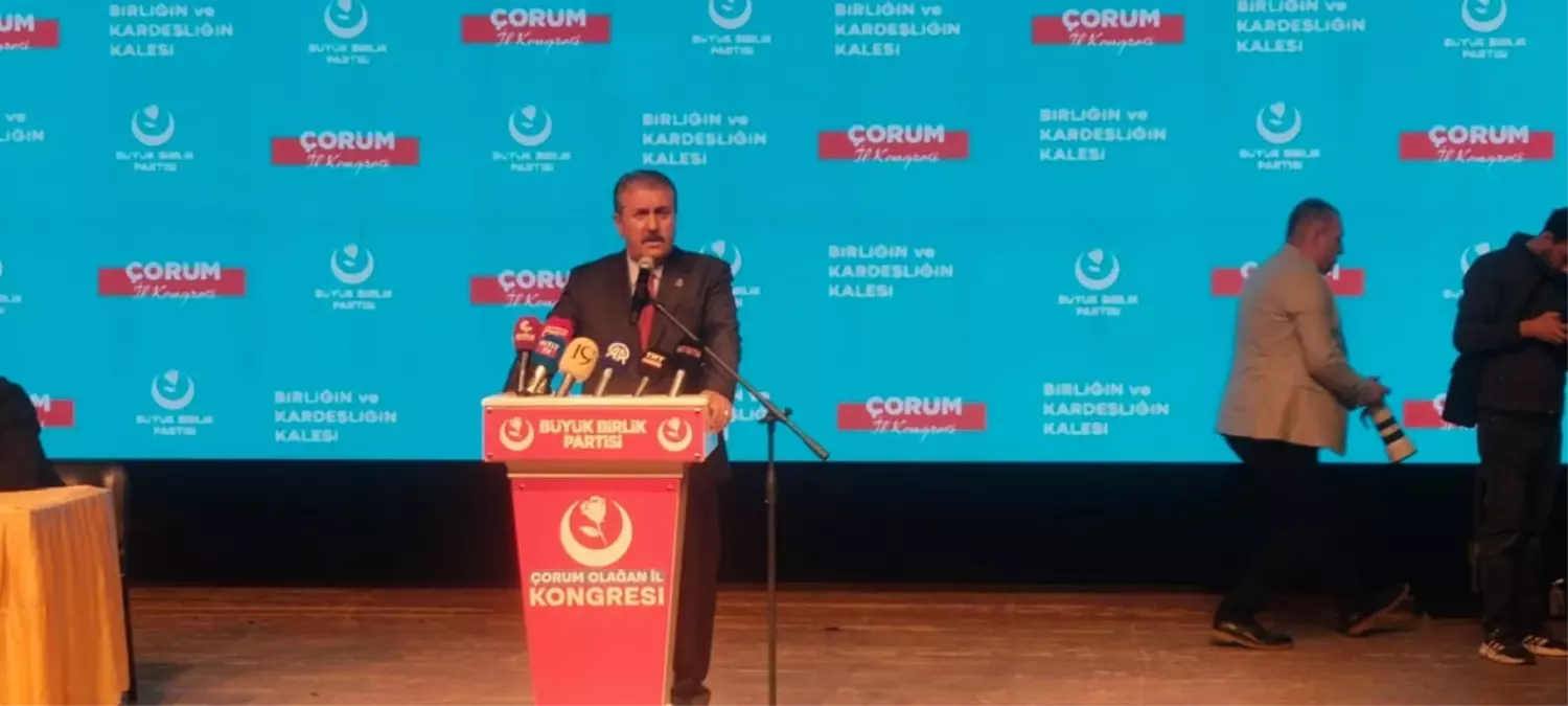 Mustafa Destici: Türkiye Artık Terörsüzdür, PKK Silah Bırakmalı