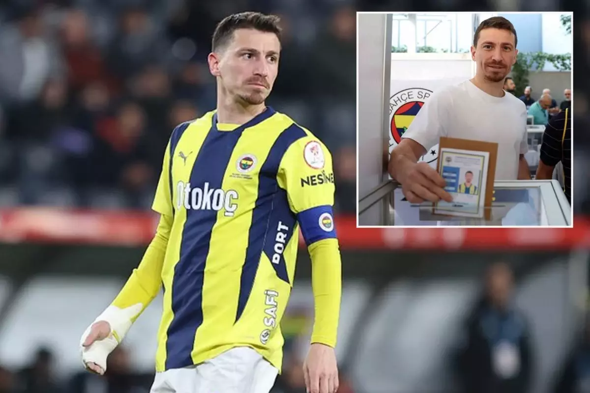 Fenerbahçe kaptanı Mert Hakan Yandaş, oyunu kullandı