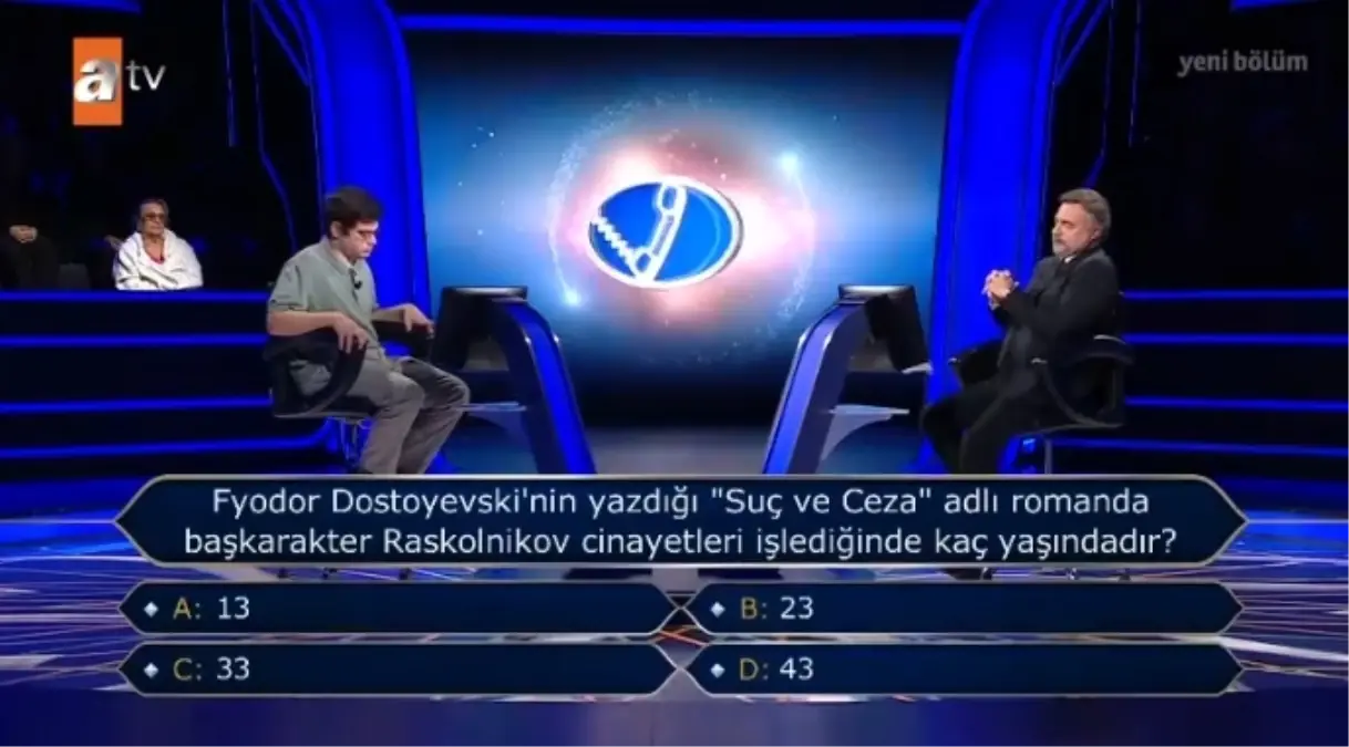 Fyodor Dostoyevski'nin yazdığı 'Suç ve Ceza' adlı romanda başkarakter Raskolnikov cinayetleri işlediğinde kaç yaşındadır?
