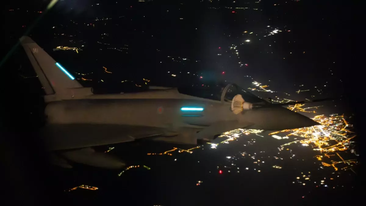İngiltere, NATO Operasyonu Kapsamında Polonya Üzerinde Uçuş Gerçekleştirdi