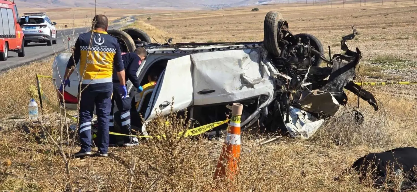 Konya'da Takla Atan Otomobilde 3 Kişi Hayatını Kaybetti