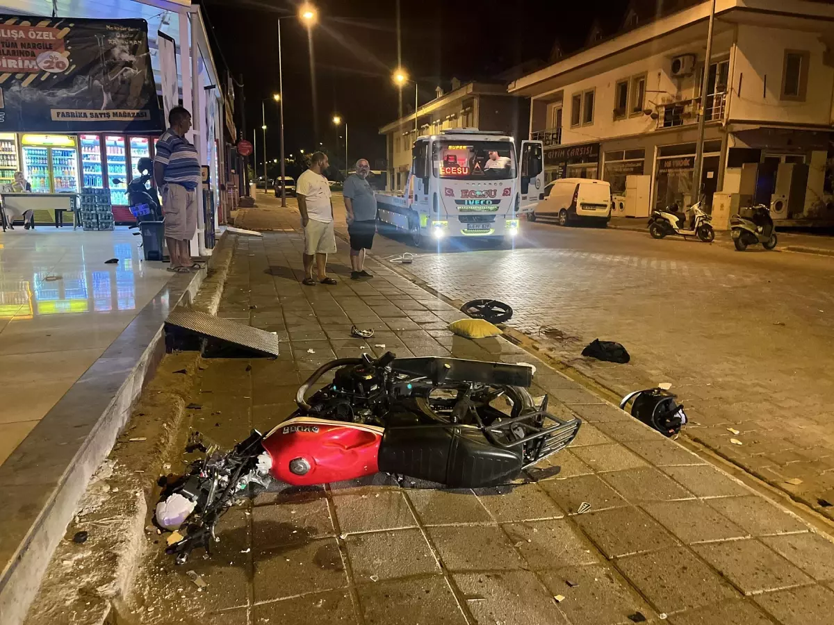 Fethiye'de Motosiklet Kazasında Genç Hayatını Kaybetti
