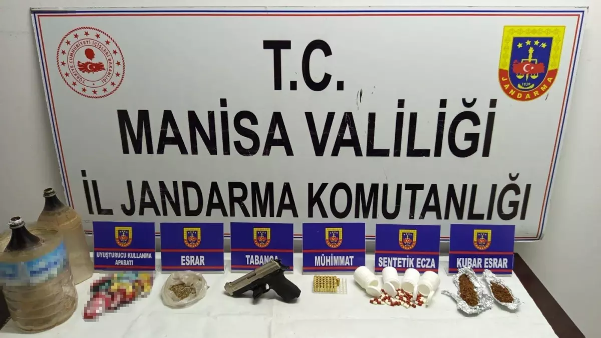 Manisa'da Uyuşturucu Operasyonu: İki Şüpheli Gözaltında