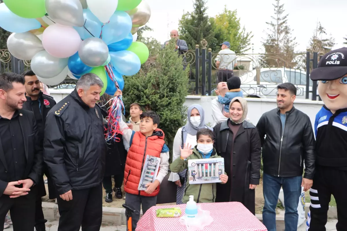 Küçük Talha'nın Polis Olma Hayali Gerçekleşti
