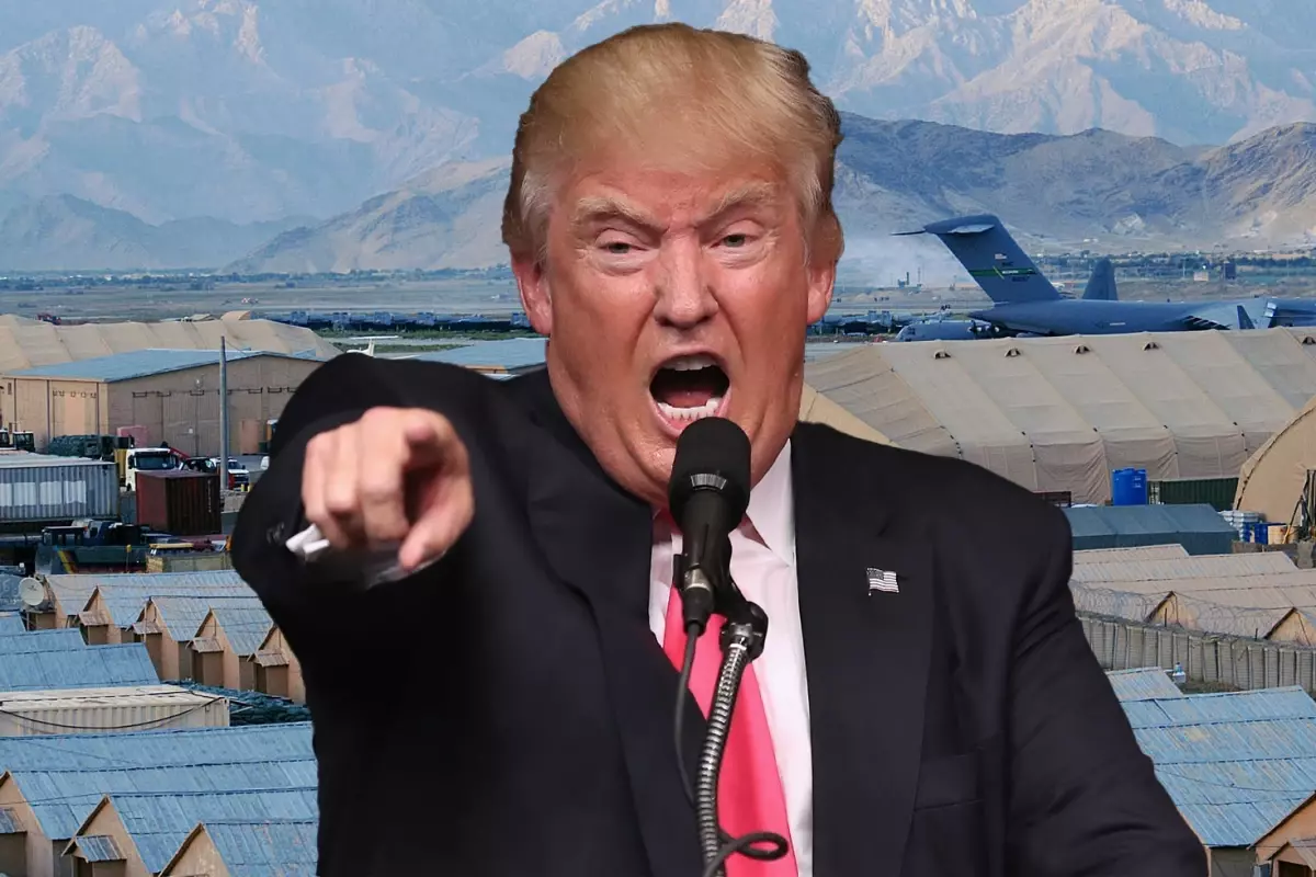 Trump'tan Afganistan'a uyarı: Bagram Hava Üssü geri verilmezse kötü şeyler olacak