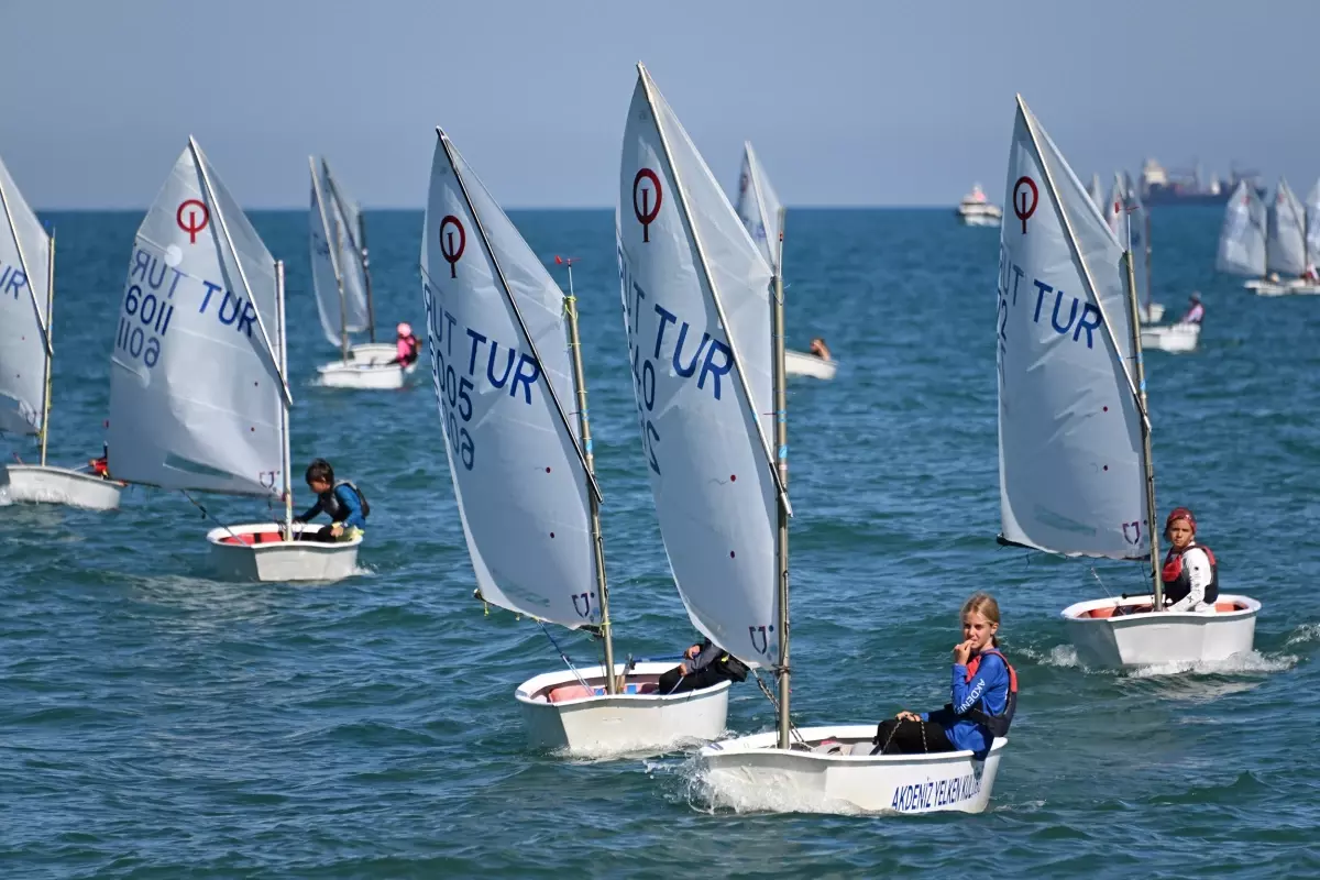 Mersin'de Anadolu Yelken Ligi Finali Yapıldı