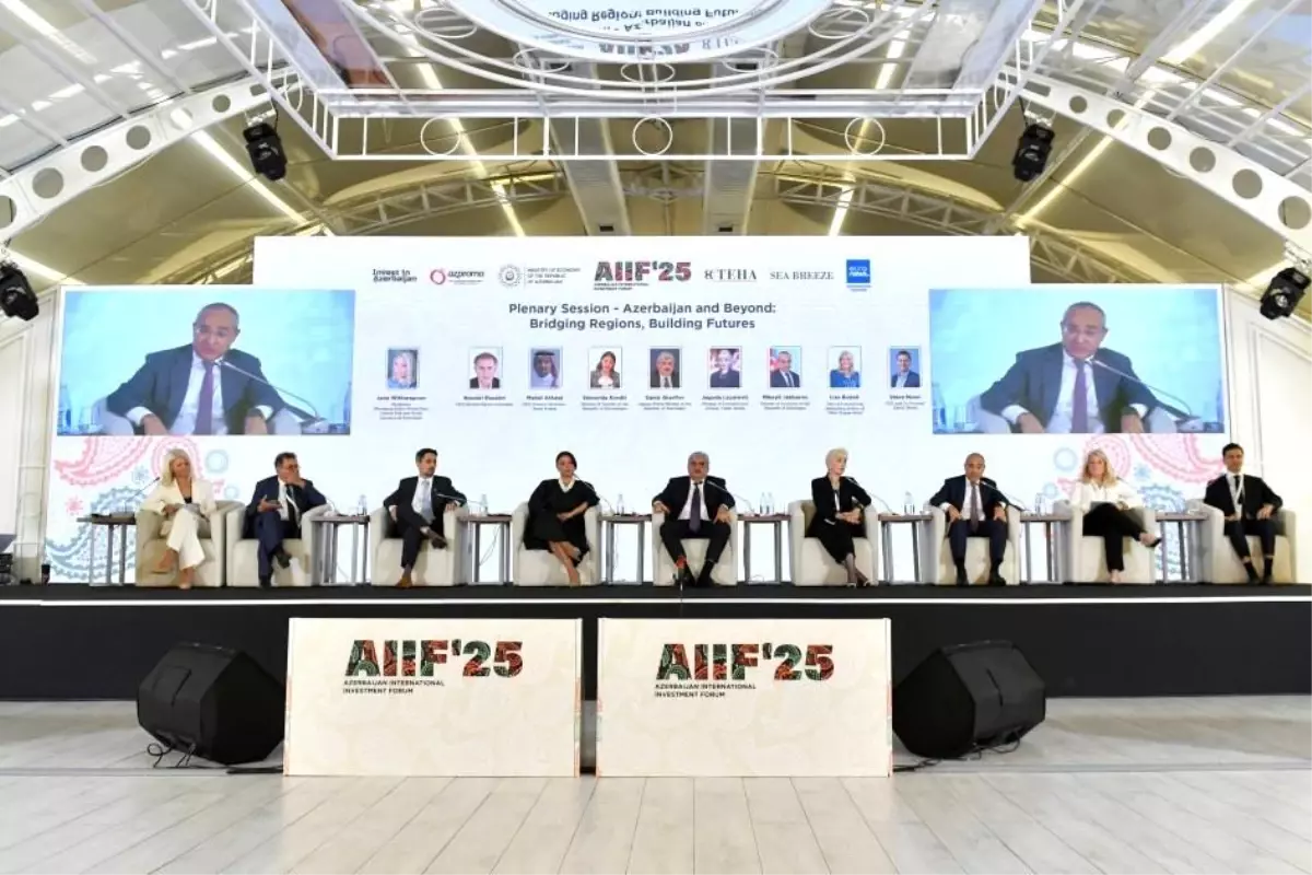 Azerbaycan, Yatırım Forumu'nda 144 Milyar Dolar Yabancı Yatırım Çektiğini Açıkladı
