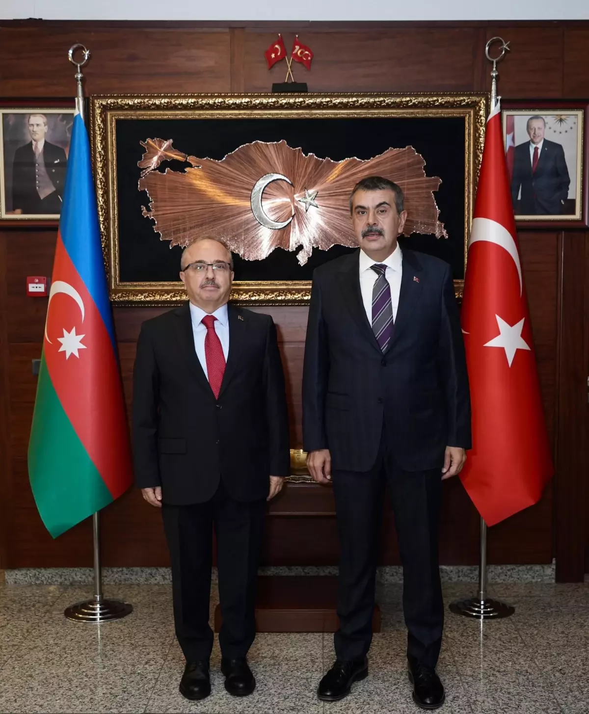 Milli Eğitim Bakanı Yusuf Tekin Azerbaycan'da