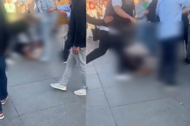 The Suspect Taking Photos Secretly in Bakırköy Was Beaten