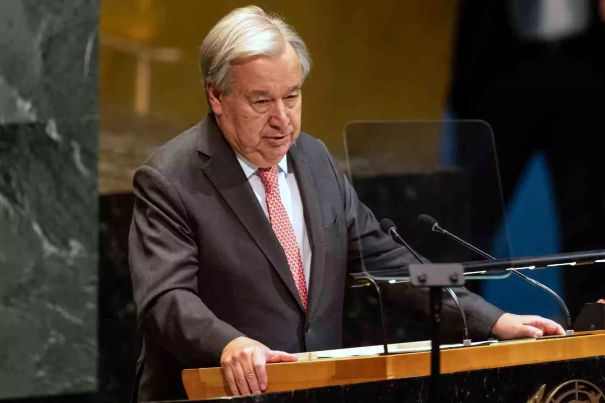 Guterres: Filistinliler için devlet kurmak bir haktır