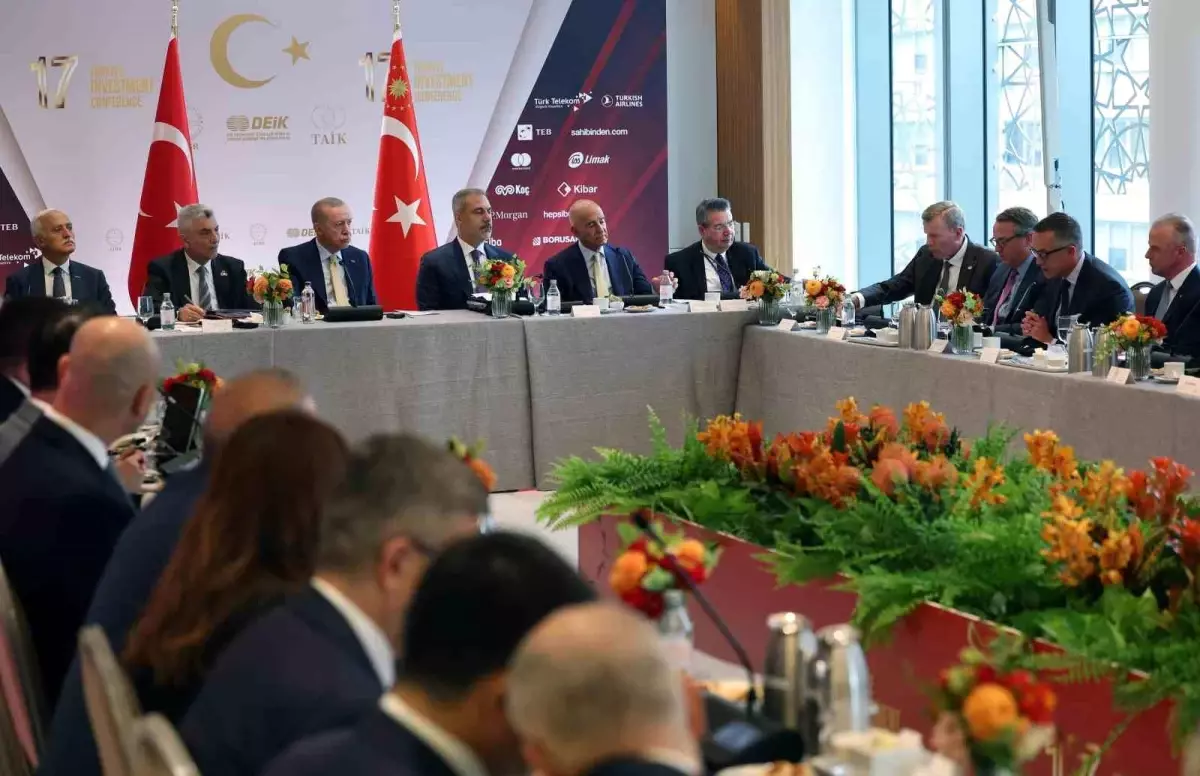 Cumhurbaşkanı Erdoğan, Sektörel Yuvarlak Masa Formatında Türk Yatırım Konferansı'na katıldı