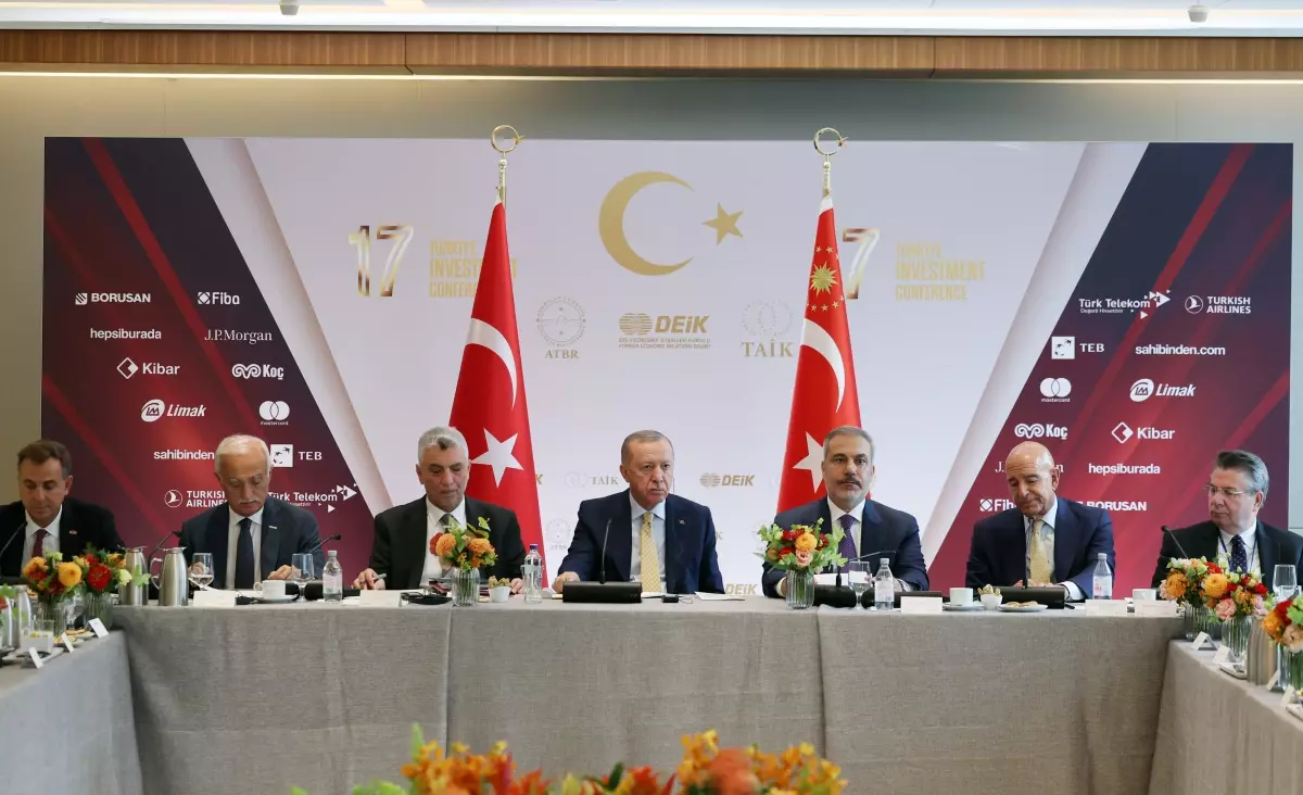 Erdoğan, New York'ta Türk Yatırım Konferansı'na Katıldı