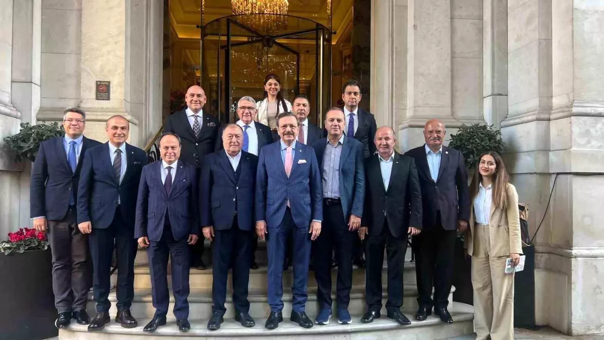 TOBB ve DTO, Londra'da Gümrük Modernizasyonu İçin Temaslarda Bulundu