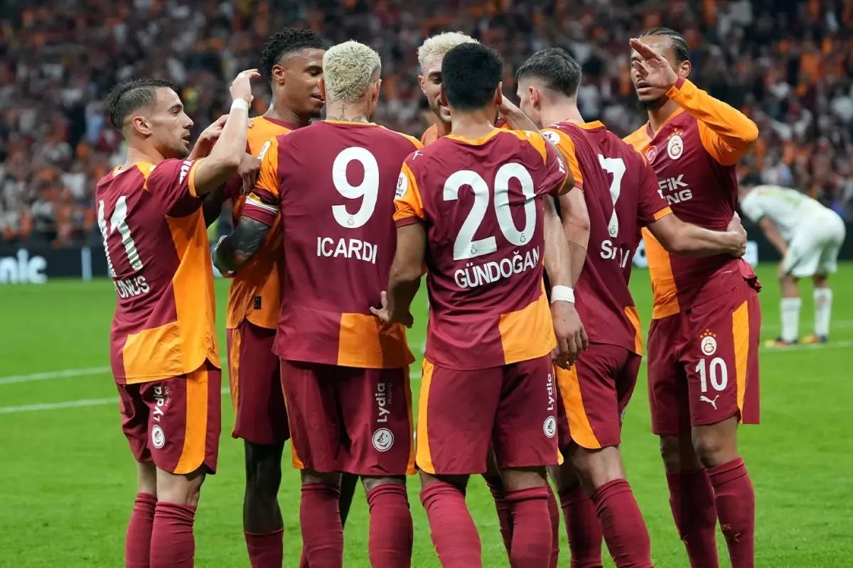 Galatasaray'dan üst üste 14. kez kazandı