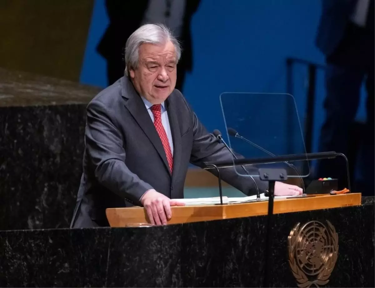 BM Genel Sekreteri Guterres'ten Kritik Açıklama: İlkeler Saldırı Altında