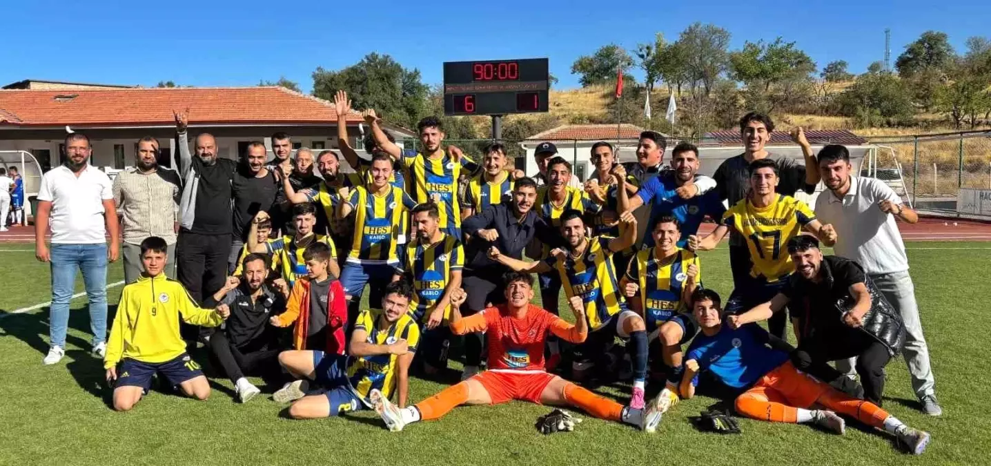 Hacılar Erciyesspor, Amaratspor'u 6-1 Mağlup Etti