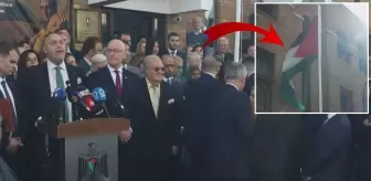 İngiltere Filistin'i resmen tanıdı, Londra'da bayrak göndere çekildi