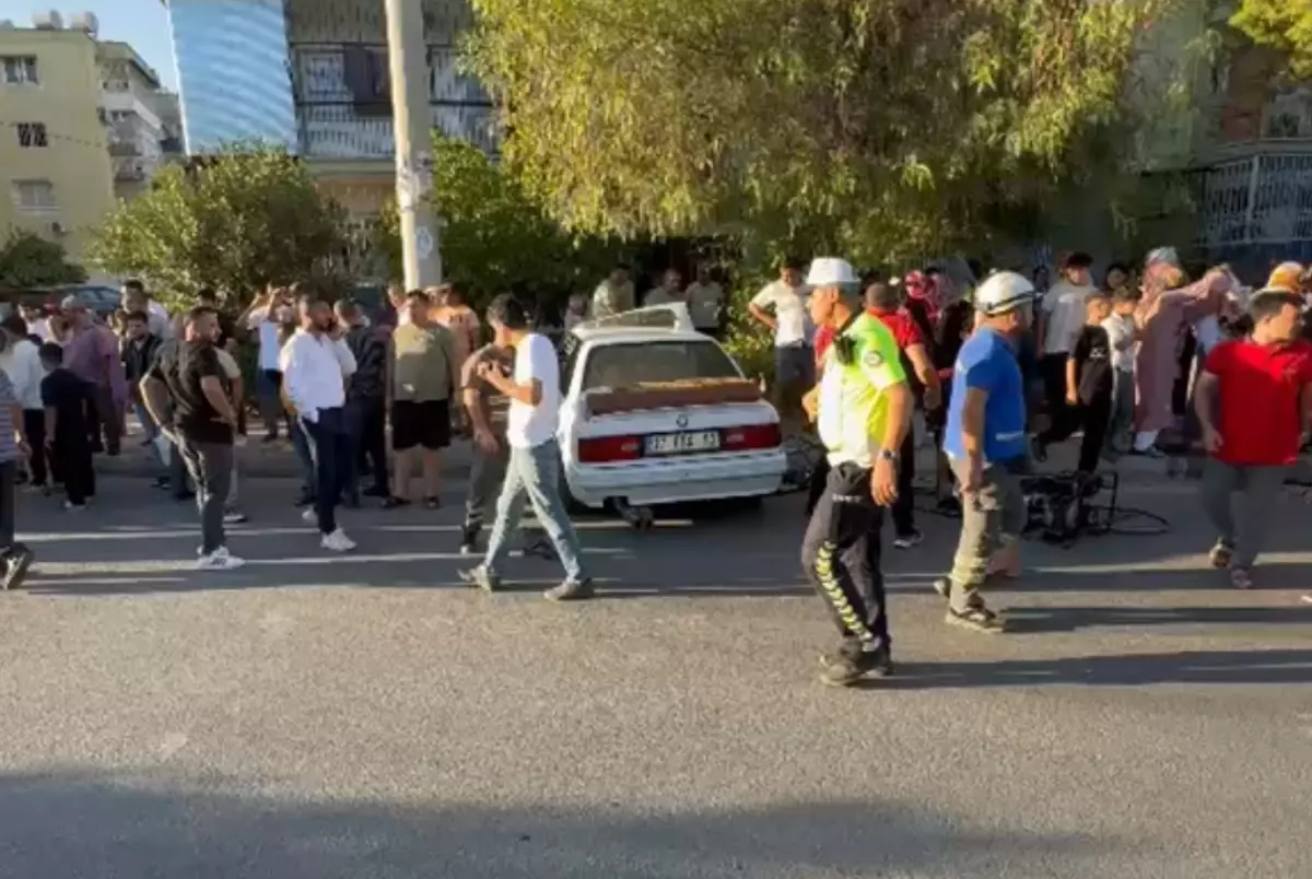 Mersin'de Trafik Kazası: İki Yaralı