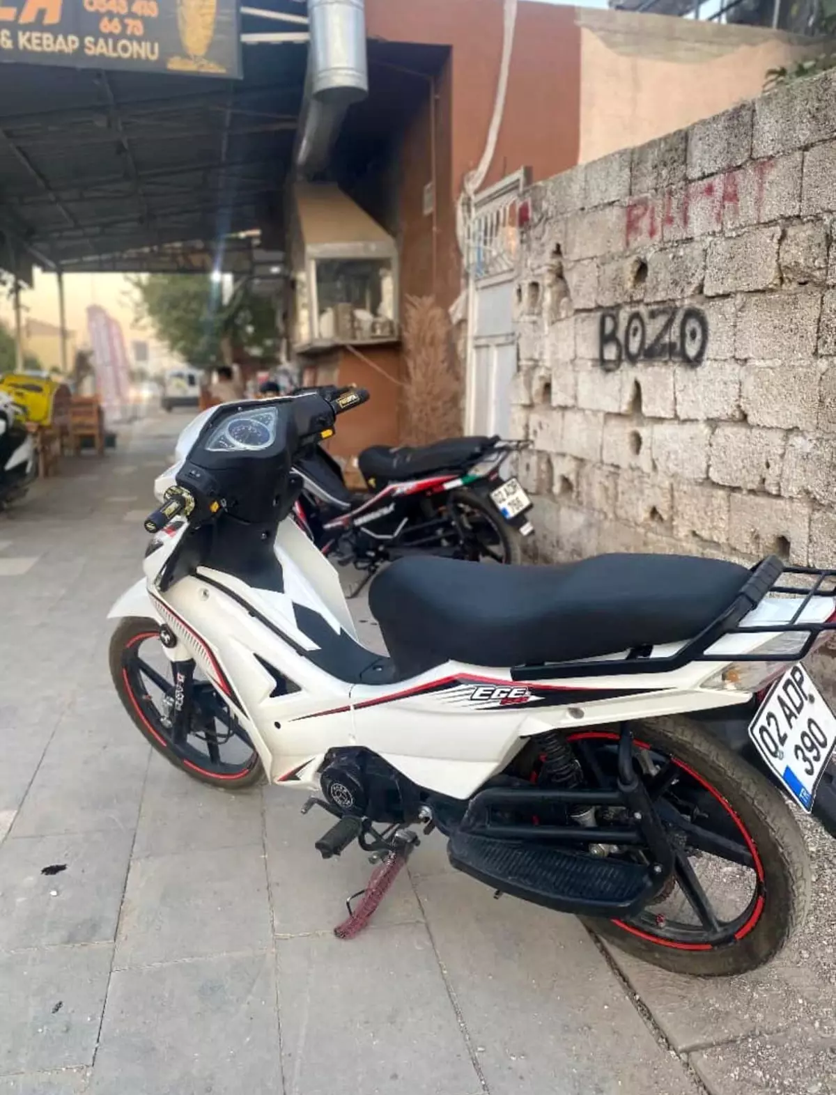 Adıyaman'da Park Halindeki Motosiklet Çalındı