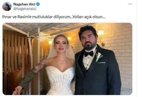 Rasim Ozan Kütahyalı got married, surprising move from his ex-wife Nagehan Alçı