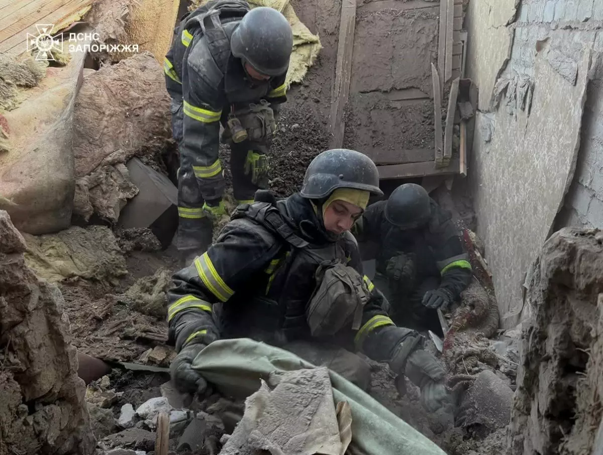 Zaporijya'ya Düzenlenen Rus Saldırısında 3 Ölü, 2 Yaralı