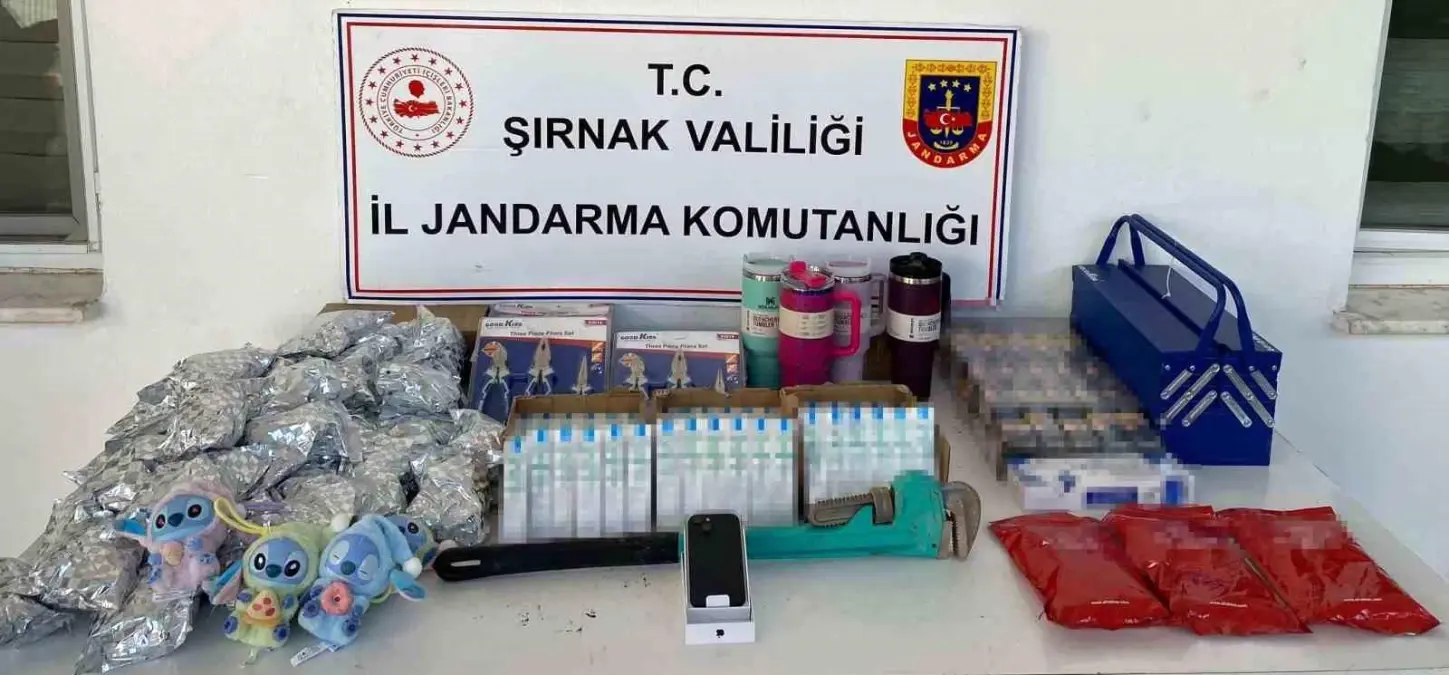 Şırnak'ta Kaçakçılık Operasyonu: 14 Milyon Liralık Malzeme Ele Geçirildi