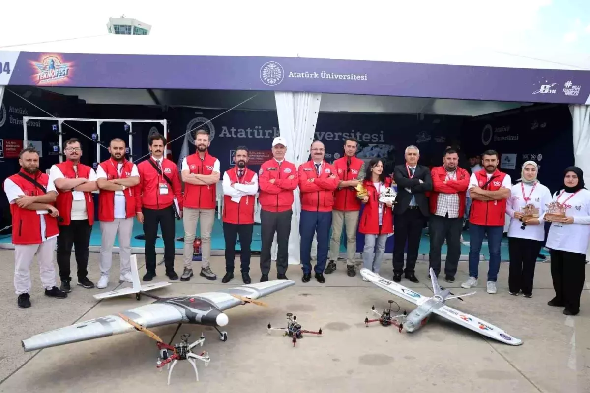TEKNOFEST 2025'e Atatürk Üniversitesi damgası: 11 madalya ile büyük başarı