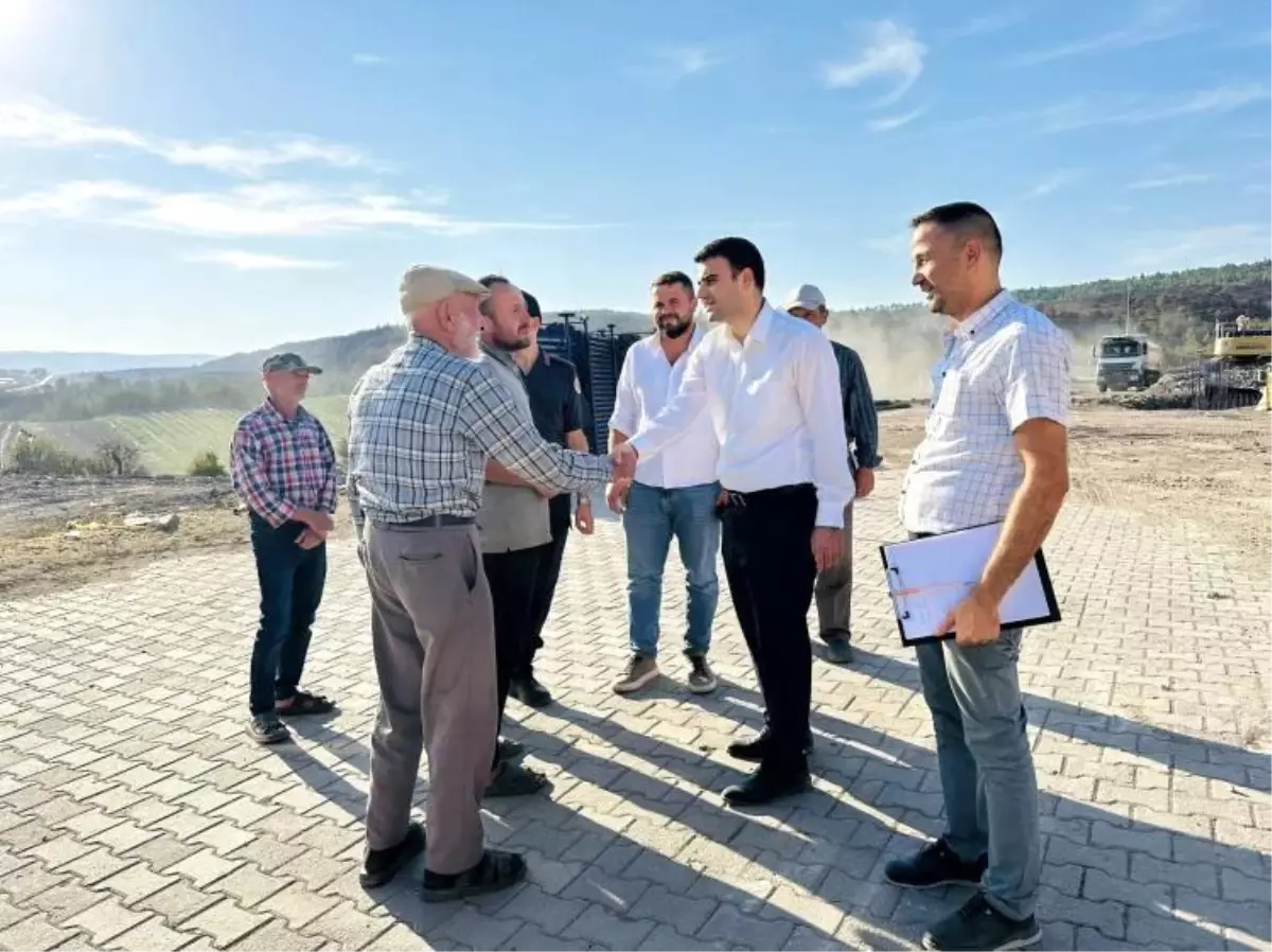 Osmaneli Kaymakamı, Yangın Sonrası Çalışmaları İnceledi