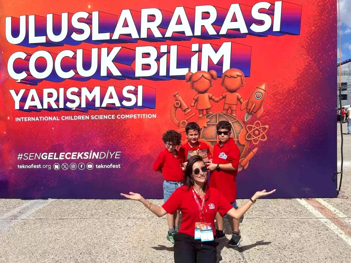Dumlupınar Bilim ve Sanat Merkezi Öğrencileri Teknofest'te Ödül Kazandı