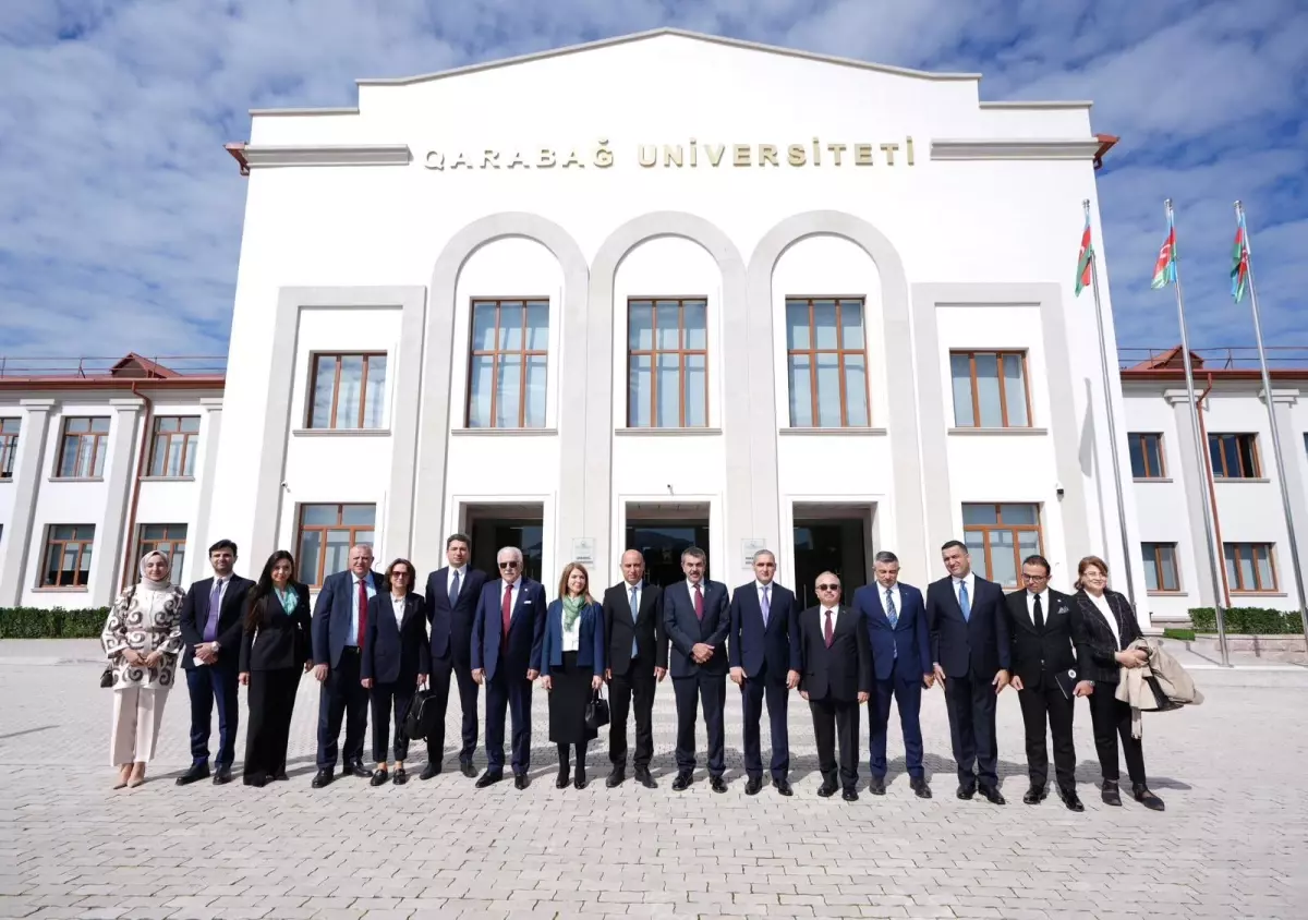 Milli Eğitim Bakanı Yusuf Tekin, Karabağ Üniversitesi'ni Ziyaret Etti