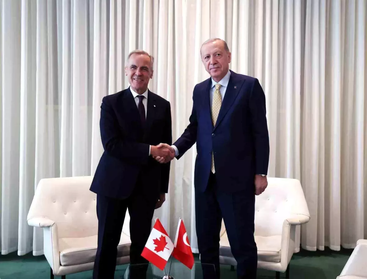 Cumhurbaşkanı Erdoğan, Kanada Başbakanı Carney'i Türkevi'nde Ağırladı