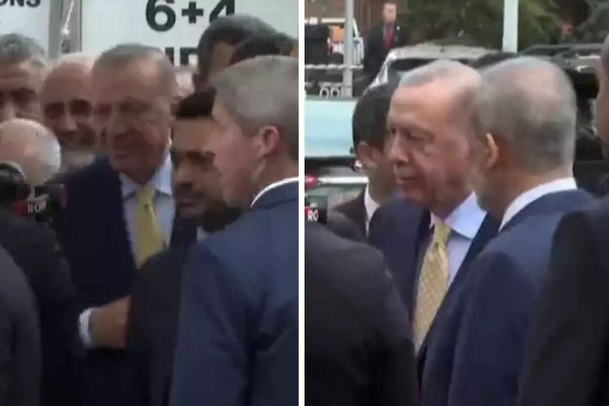 Cumhurbaşkanı Erdoğan tarihi Filistin çağrısının ardından Türkevi'ne gitti