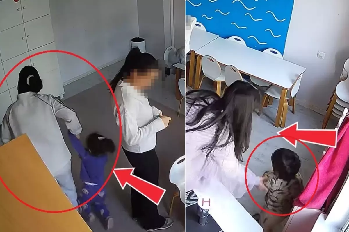 Kreşteki skandala bakanlık el attı! Öğretmenler görevden alındı