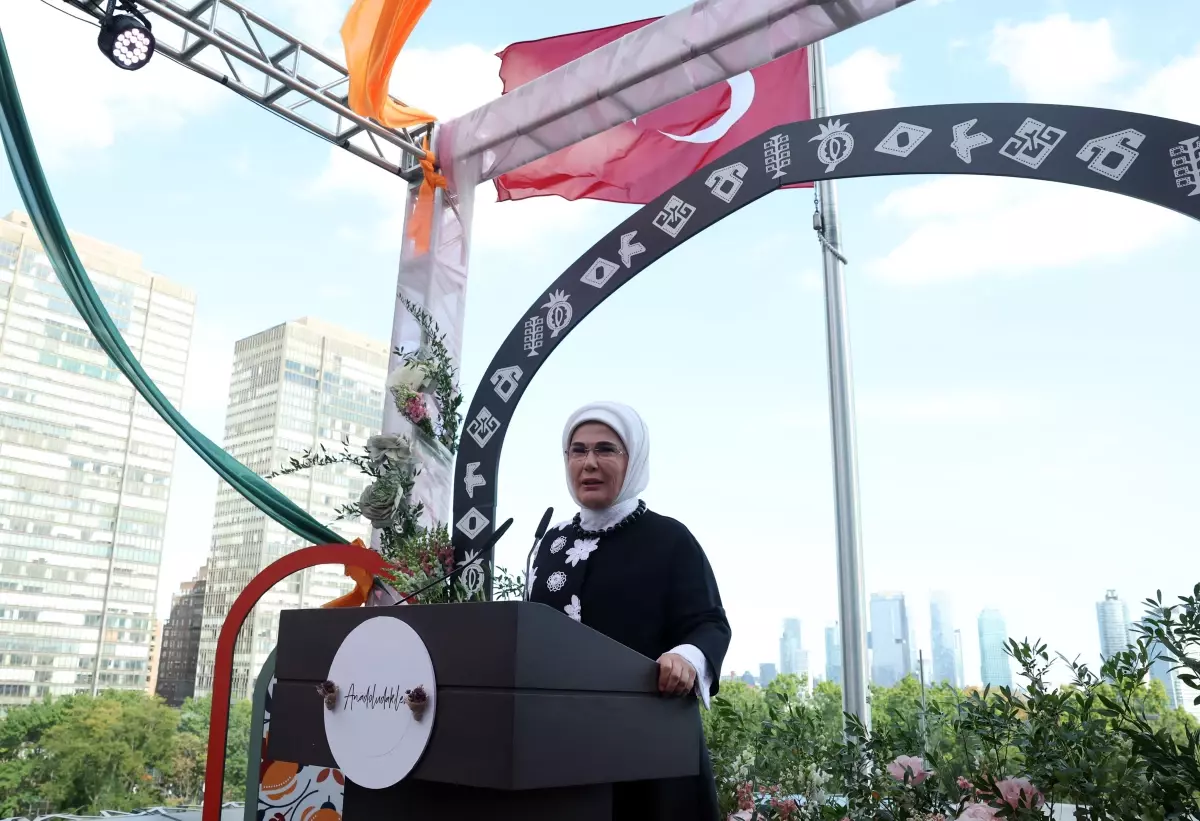 Emine Erdoğan: Anadolu'daki yaşam, sürdürülebilir kalkınma hedefleri için bir yol haritasıdır