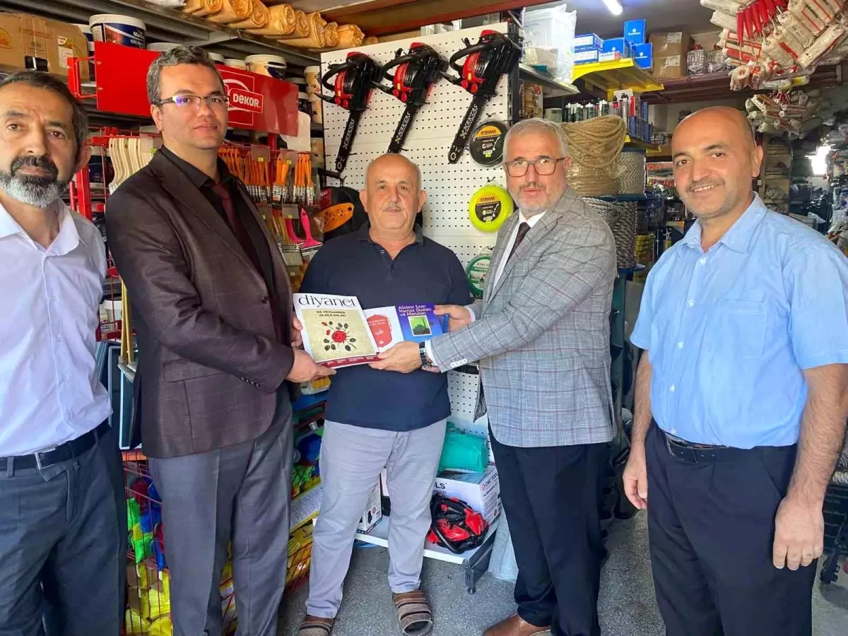 Düzce Müftülüğü Ahilik Haftası Kapsamında Esnafları Ziyaret Etti