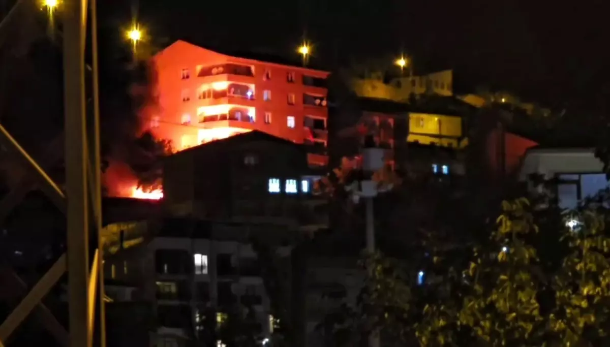 Hakkari'de Bahçedeki Yangın Korkuya Neden Oldu
