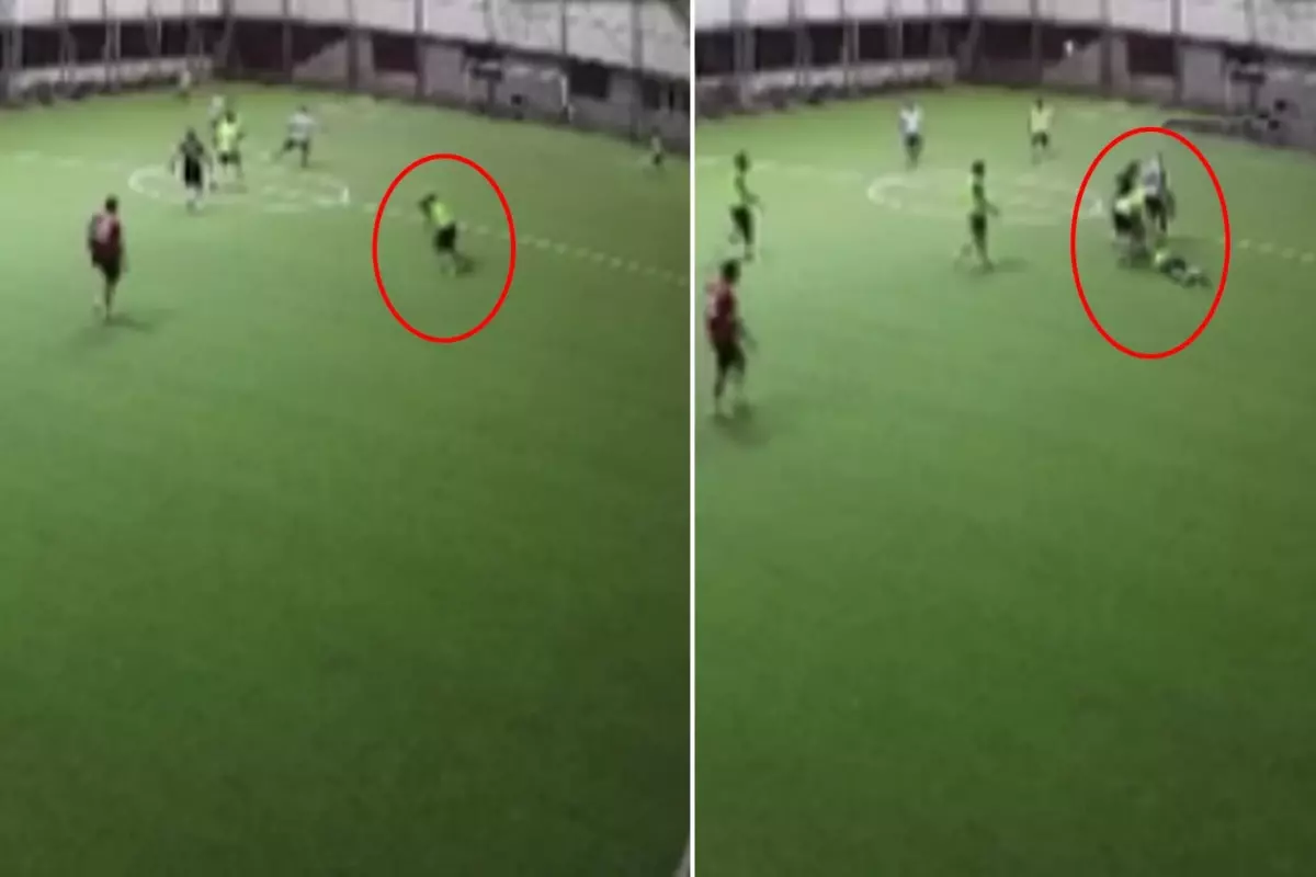 Halı sahada futbol oynayan polis memuru kalp krizi geçirip hayatını kaybetti