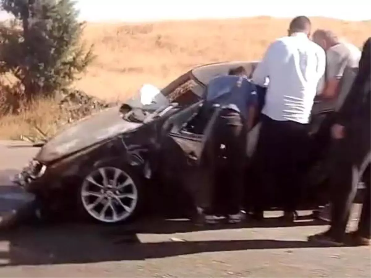 Amasya'da Otomobil Takla Attı: Sürücü Yaralandı
