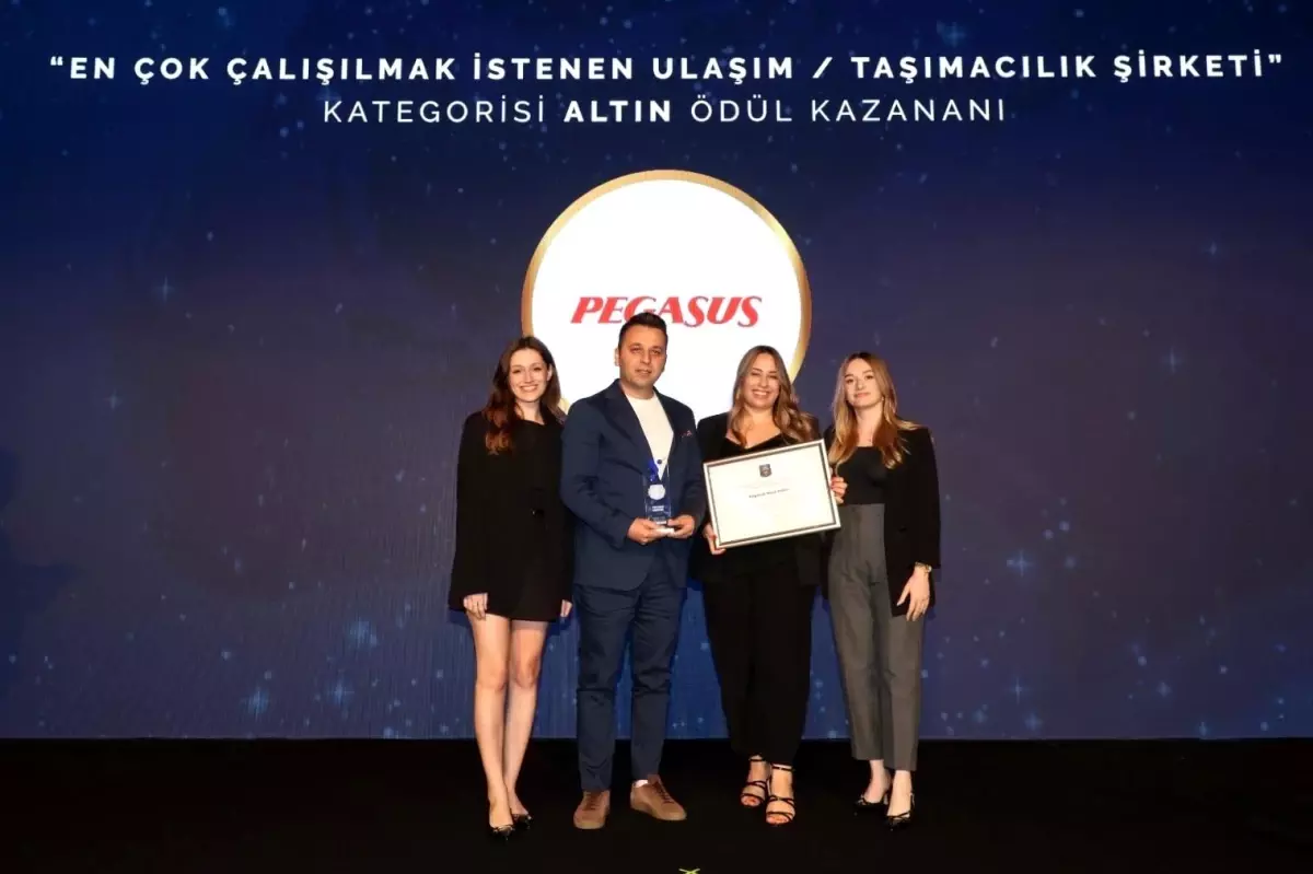 Pegasus Hava Yolları, Youth Awards 2025'te 3 Ödül Kazandı