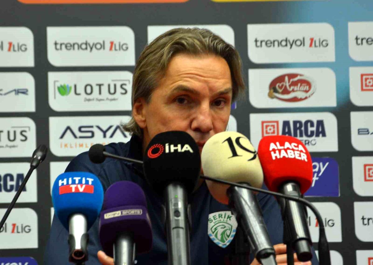 Serik Spor Teknik Direktörü Yuran'dan Çorum FK Maçı Değerlendirmesi