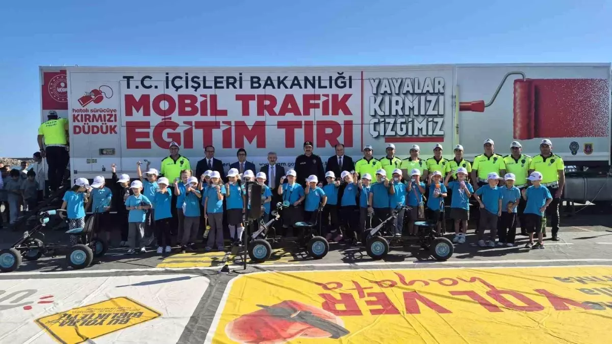 Tekirdağ'da Çocuklara Trafik Bilinci Eğitimi Verildi