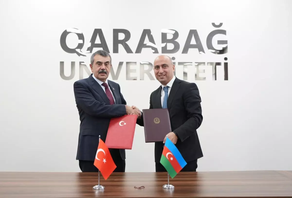 Türkiye ile Azerbaycan arasında eğitim iş birliği protokolü imzalandı