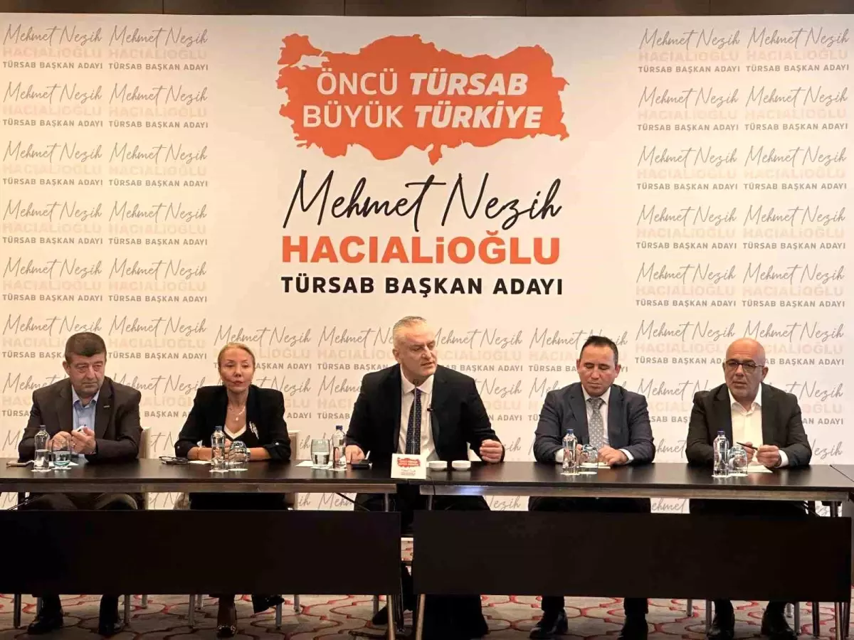 Mehmet Nezih Hacıalioğlu'nun TÜRSAB Başkan Adaylığı