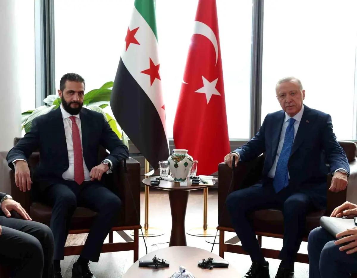 Erdoğan New York'ta Şara ile Görüştü