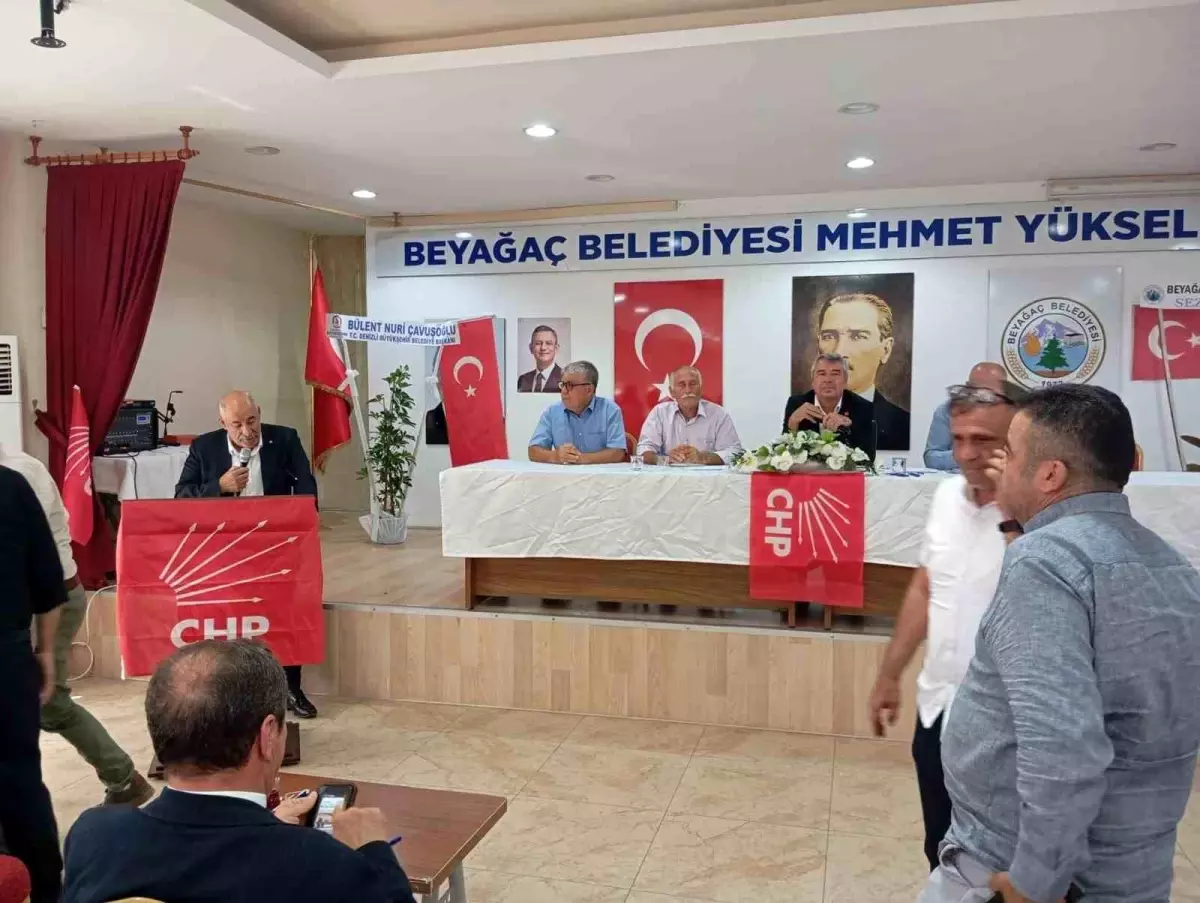 Denizli'de CHP'De Başkan Değişimi