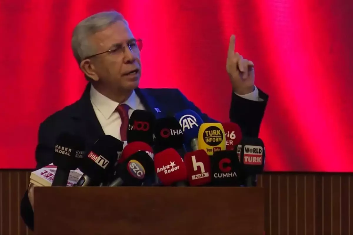 Gözlerin çevrildiği Mansur Yavaş esip gürledi: Gökçek ve ailesi hapse girmeden...